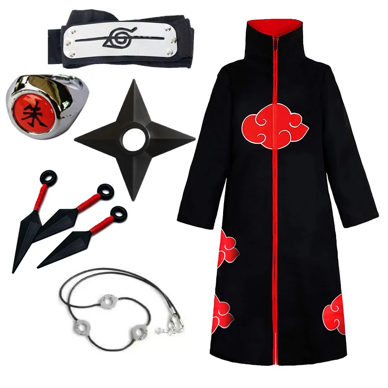 Anime obbito cosplay traje par - Halloween Costume Kids avaliação e preço