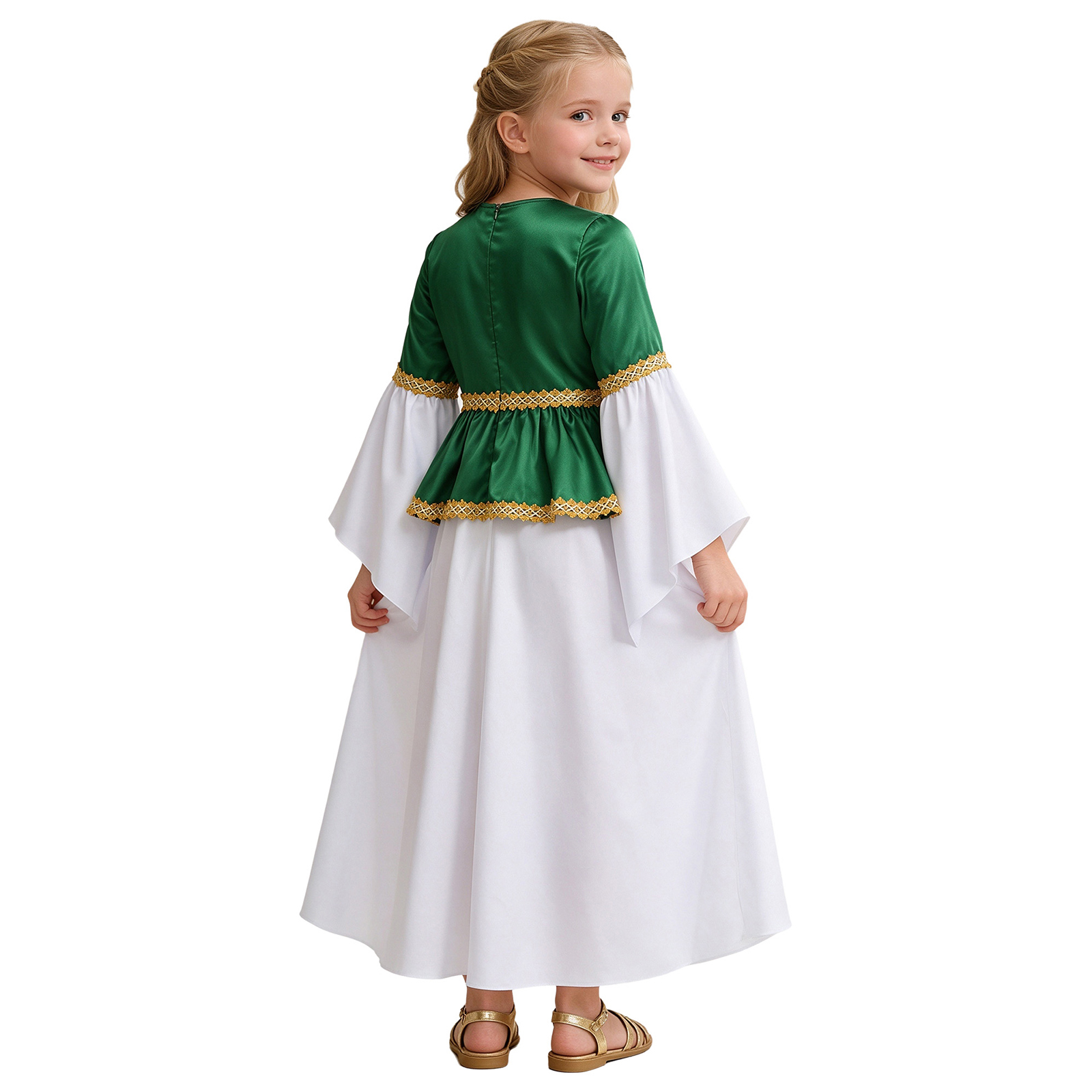 Fantasia de Cosplay Renascenti - Halloween Costume Kids avaliação e preço